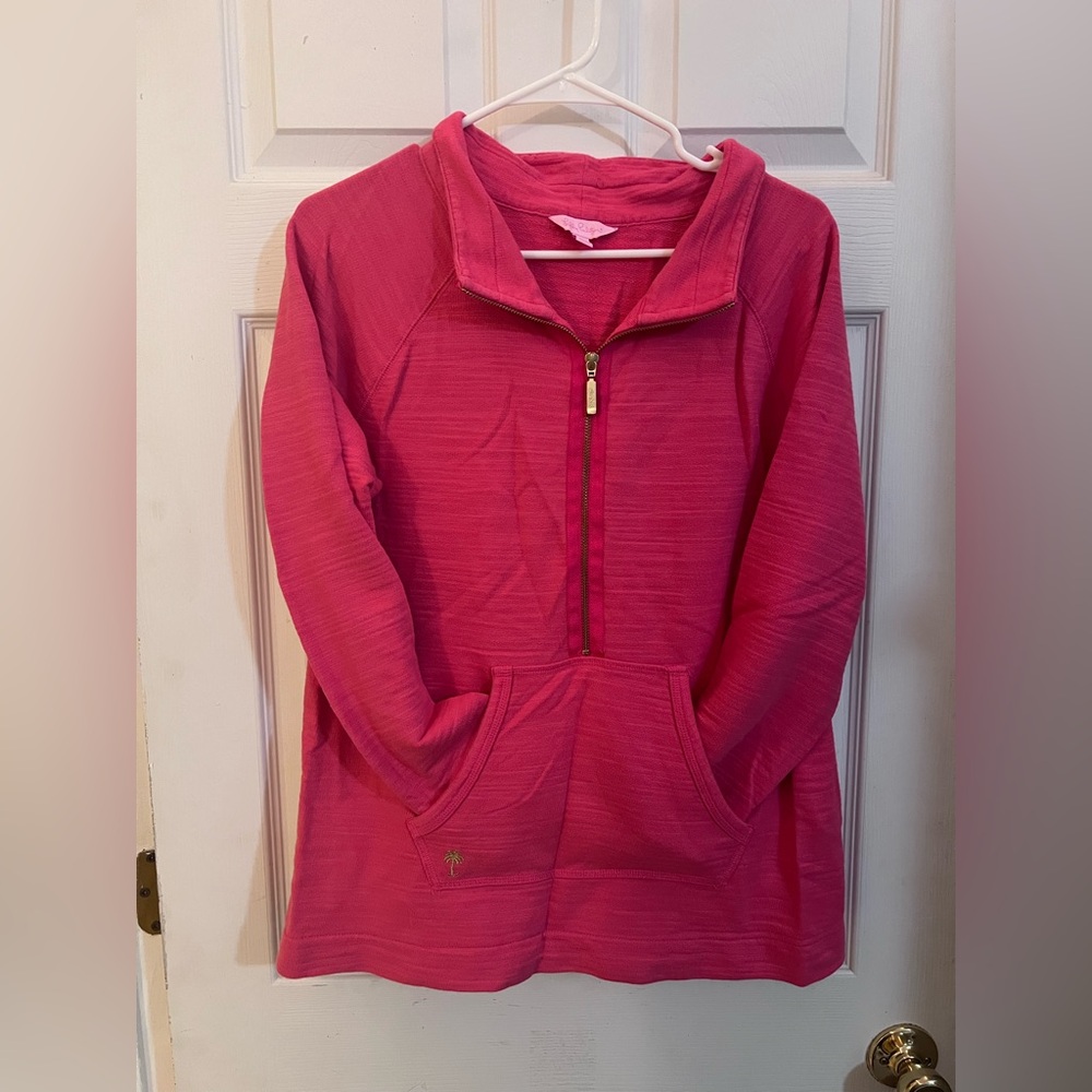 Lilly Pulitzer Vibrant Pink Pullover